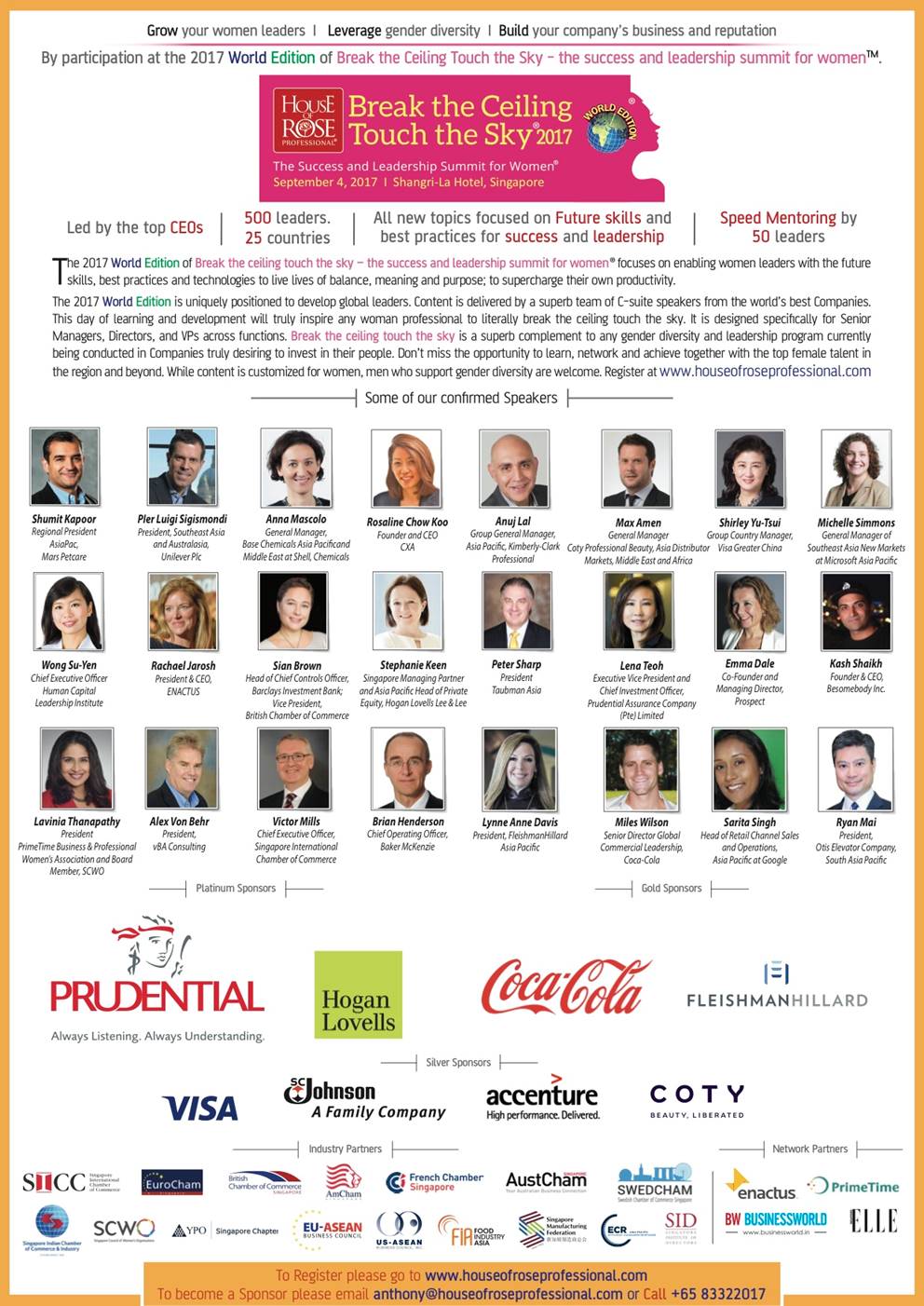 Let’s Step Up and Make this Happen: Break the Ceiling, Touch the Sky