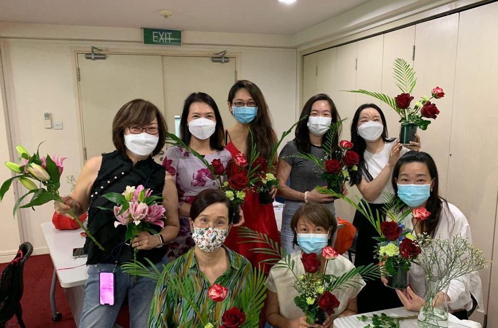 AWDS ikebana workshop